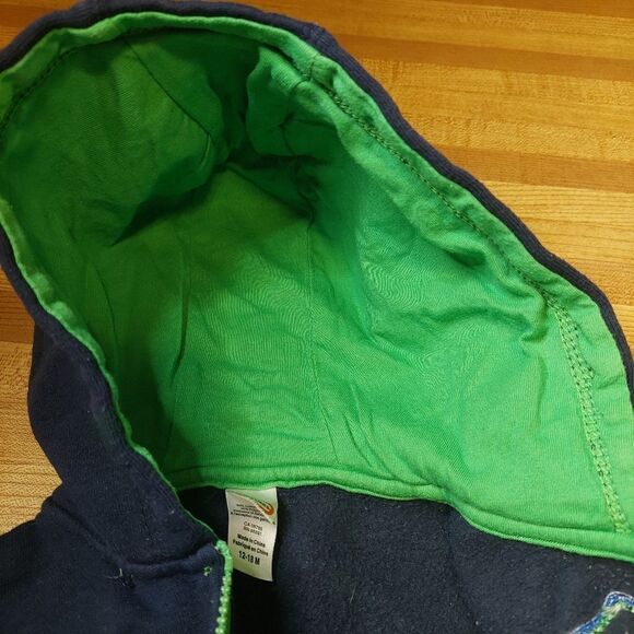 Kids Boys Little Tikes Full Zipper Hoddie Sweater - Picture 6 of 6